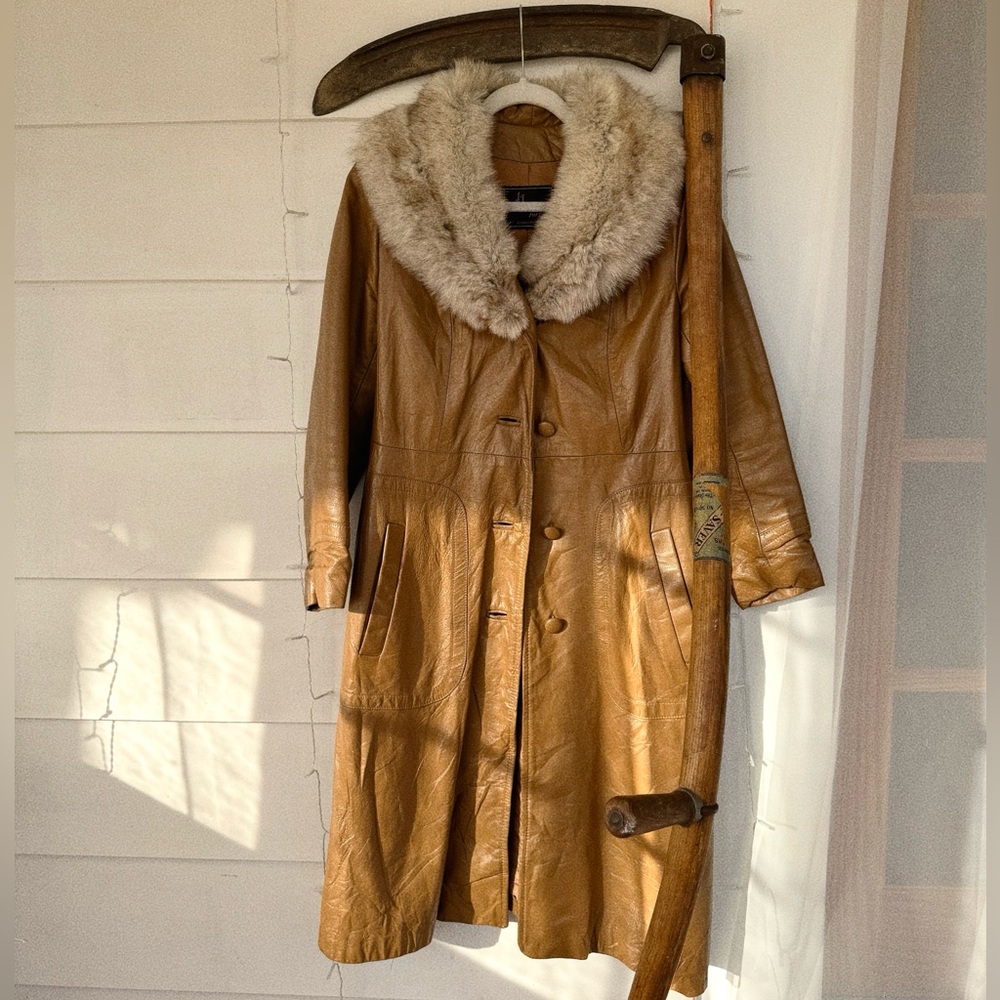 Vintage leather jacket